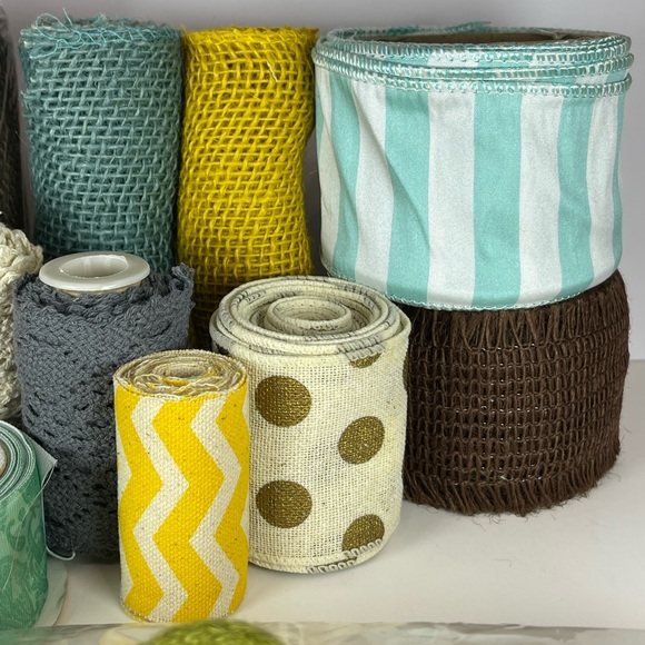 Crafting ribbon bundle lot, 16 pieces - Picture 5 of 9